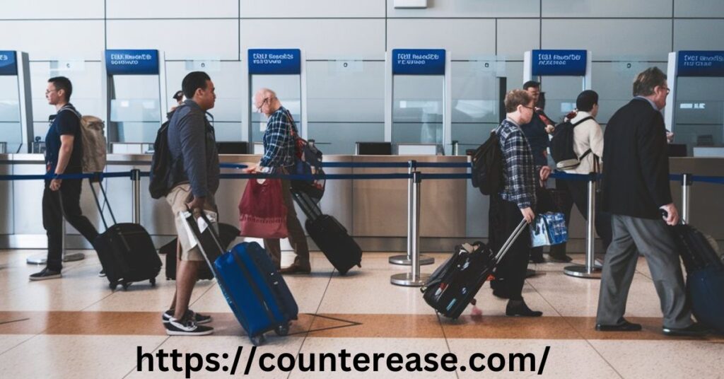 Check-In Process at Airlines LAX Terminal
