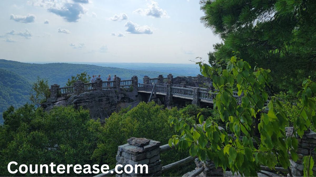 Coopers Rock Overlook to Rattlesnake & Rock City Hike