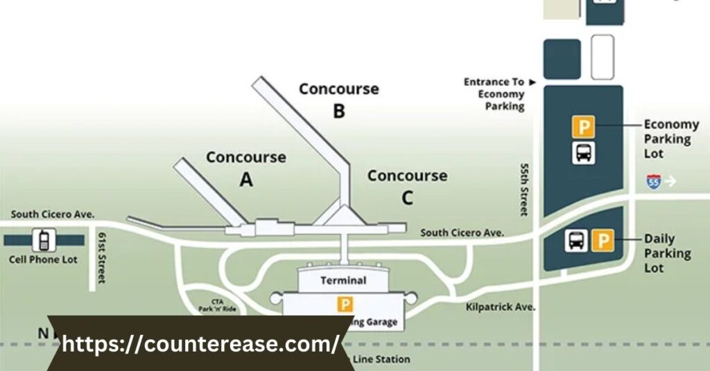 MDW Terminal Layout: Navigating Southwest Airlines Check-In and Boarding Areas
