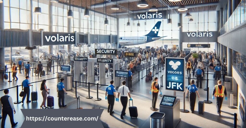 Security and Boarding Process at Volaris JFK Terminal
