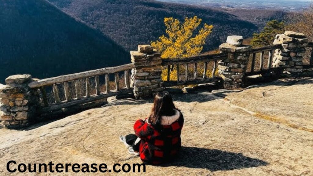 The Trail to Coopers Rock Overlook
