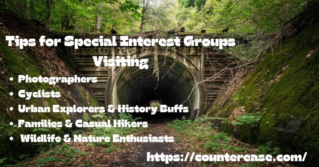 Tips for Special Interest Groups Visiting 