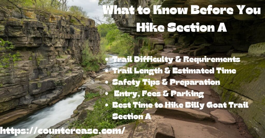 What to Know Before You Hike Section A?