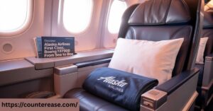 Alaska First Class Review: 737-900 SEA to BOS