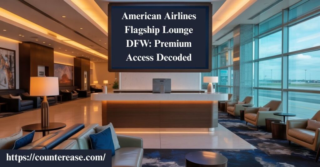 American Airlines Flagship Lounge DFW: Premium Access Decoded