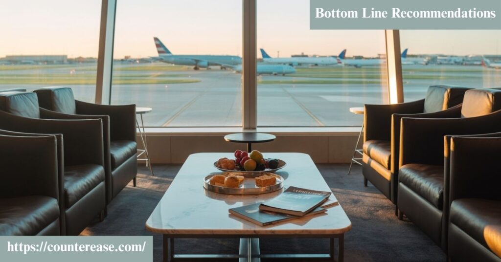 Bottom Line Recommendations