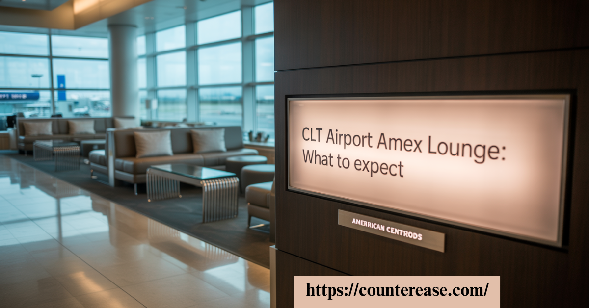 CLT Airport Amex Lounge: What to Expect in 2025