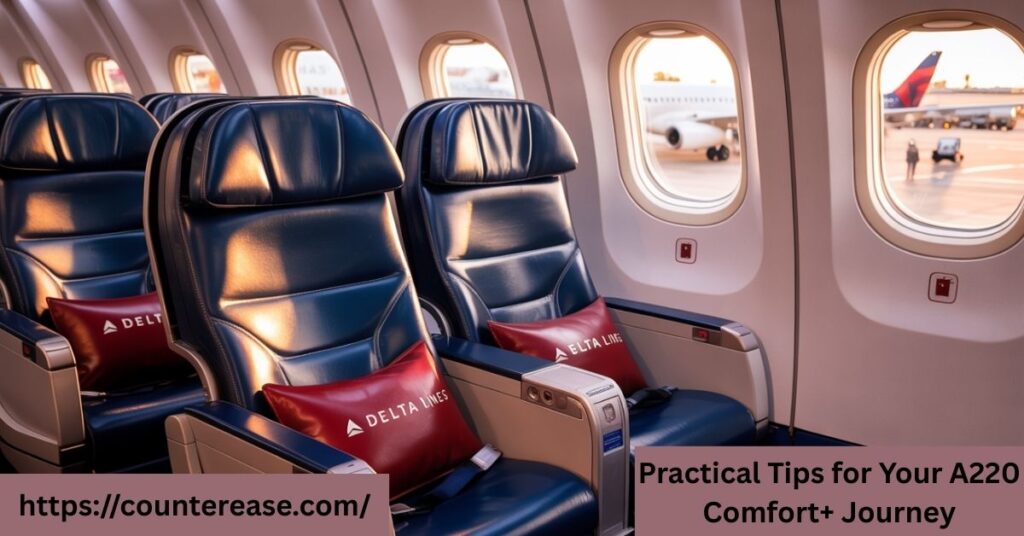Practical Tips for Your A220 Comfort+ Journey
