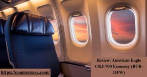 Review: American Eagle CRJ-700 Economy (BTR-DFW)