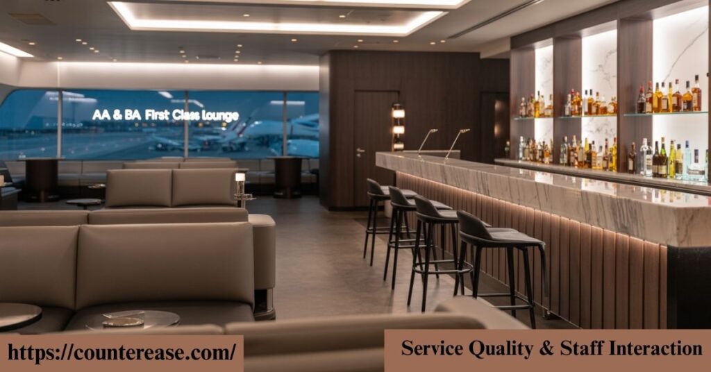Service Quality & Staff Interaction