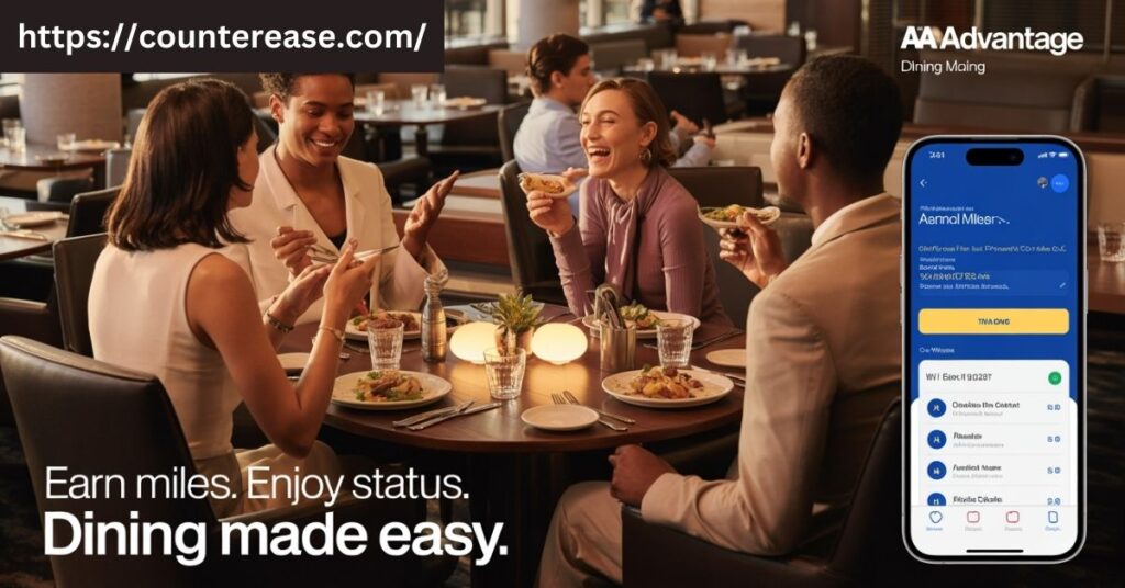 Using the AAdvantage Dining Website and App