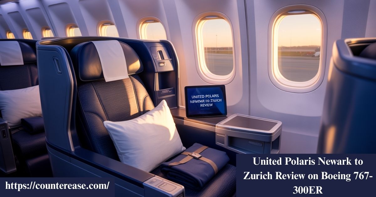 United Polaris Newark to Zurich Review on Boeing 767-300ER