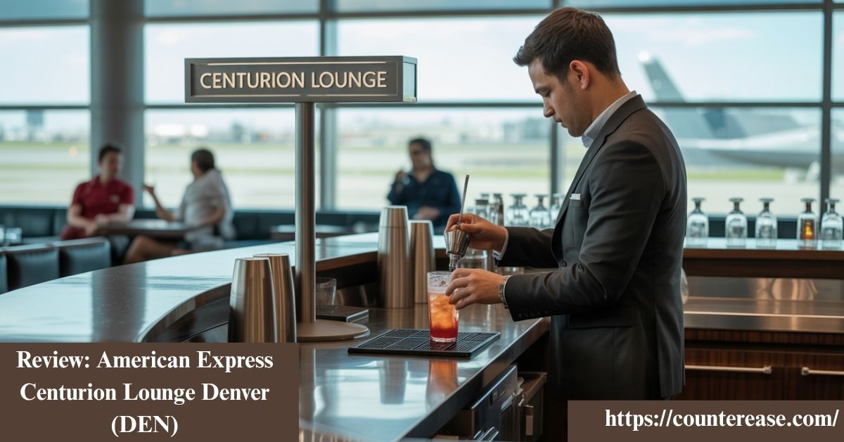 Review: American Express Centurion Lounge Denver (DEN)