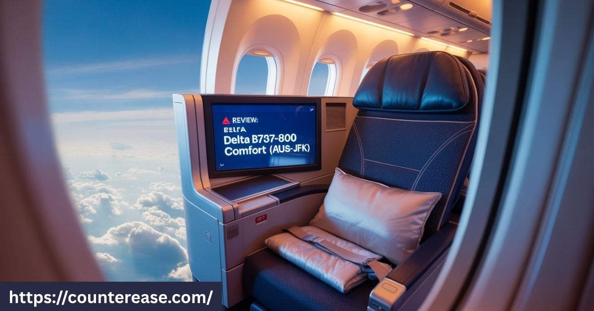Review: Delta B737-800 Comfort+ (AUS-JFK)