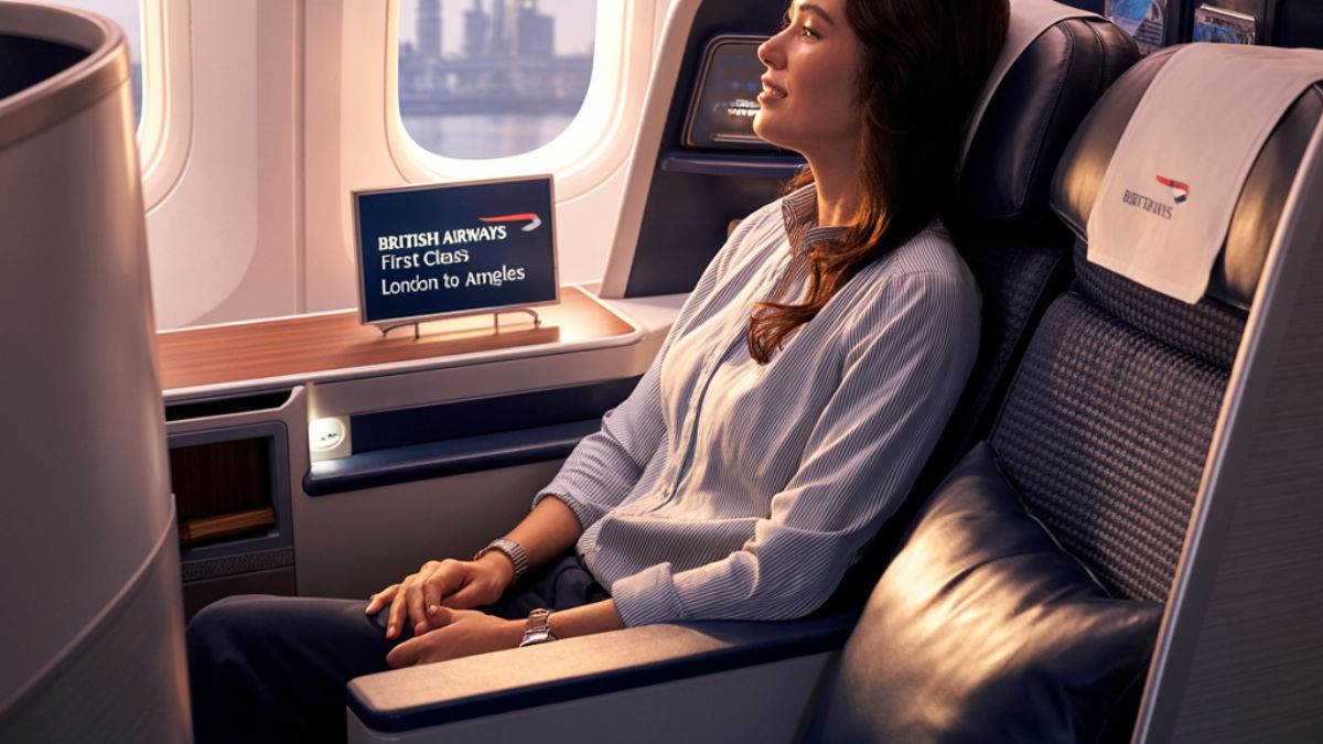 Review British Airways (BA) New First Class On The 777-300 From London To Los Angeles