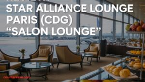 Review Star Alliance Lounge Paris (CDG) Salon Lounge
