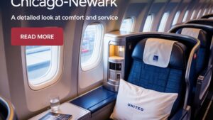 Review United 757-200 Business Class Chicago-Newark