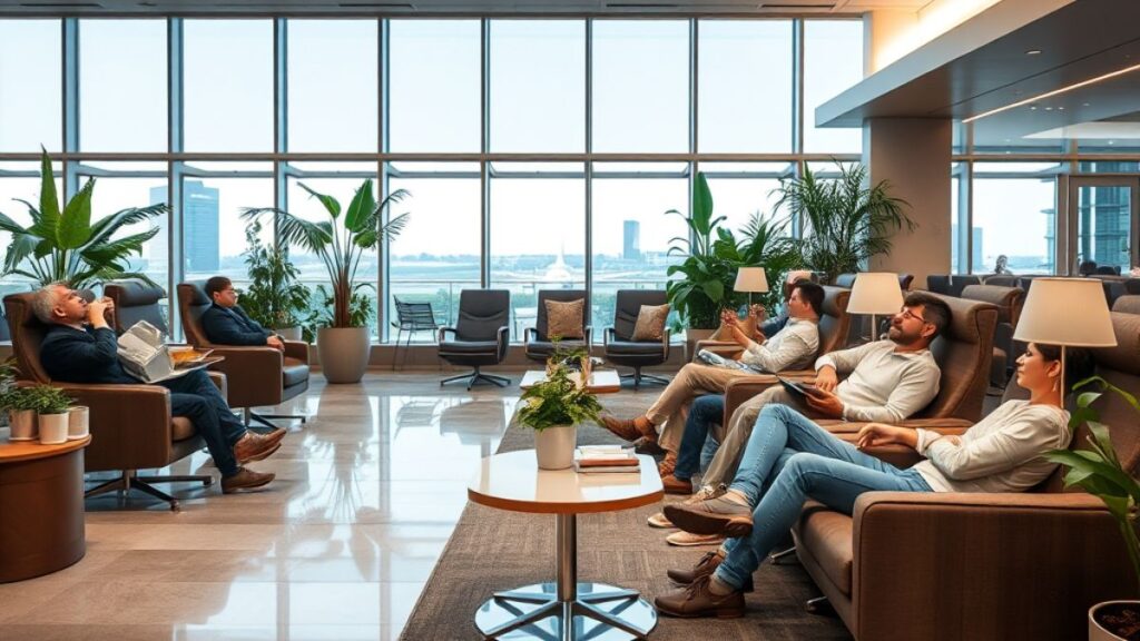 Review: United Polaris Lounge Washington DC (IAD)