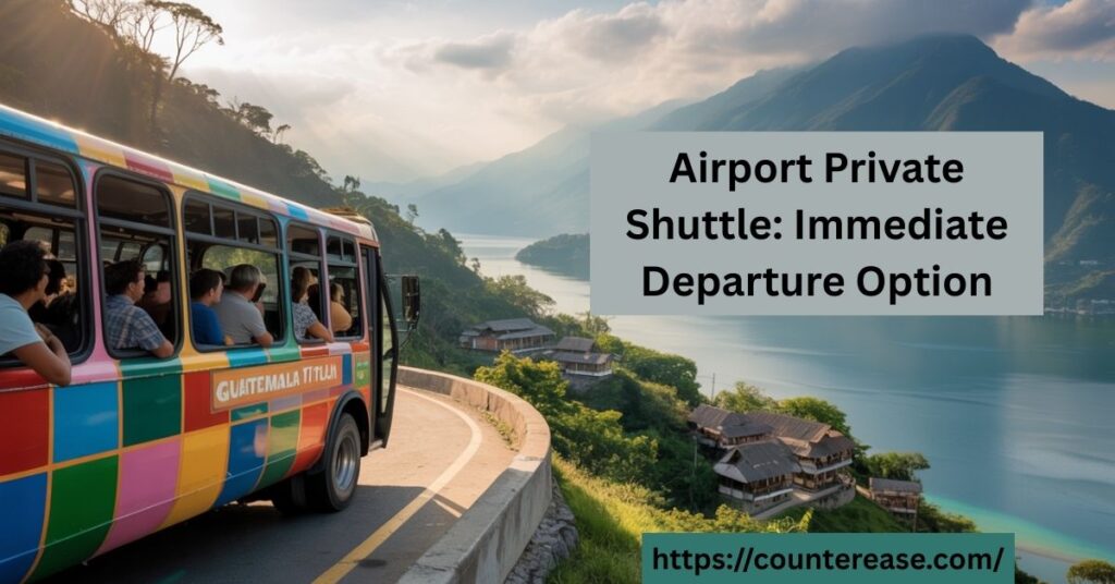 Airport Private Shuttle: Immediate Departure Option